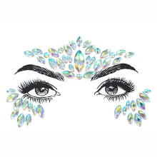 Load image into Gallery viewer, Reusable Rhinestone Body Stickers and Pasties