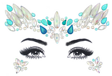 Load image into Gallery viewer, Reusable GLOW In Dark Pasties and Face Stickers w/ Body Glue for Reapplication