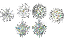Load image into Gallery viewer, Set of (3) Reusable Sexy Rhinestone Body Stickers Pasties