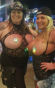 Reusable LED Light Up Pasties | Star/Sun Rhinestone Pasties | Music Festival Nipple Covers | Burlesque & Night Club Nipple Pasties Covers