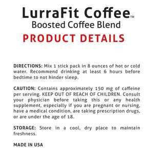 Bepic LurraFit Coffee - 1 Month Supply - 30 Sticks