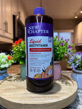 Load image into Gallery viewer, New Chapter Liquid Multivitamin Mixed Berry Daily Supplement 30 fl oz

