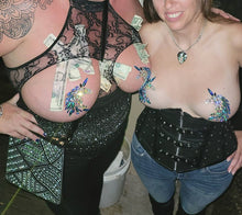 Load image into Gallery viewer, Unicorn Reusable Sexy Rhinestone Pasties
