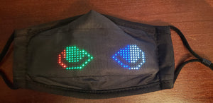 Programmable Bluetooth LED Personalized Covid-19 Masks