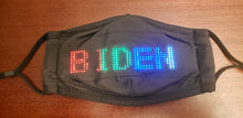 Load image into Gallery viewer, Programmable Bluetooth LED Personalized Covid-19 Masks
