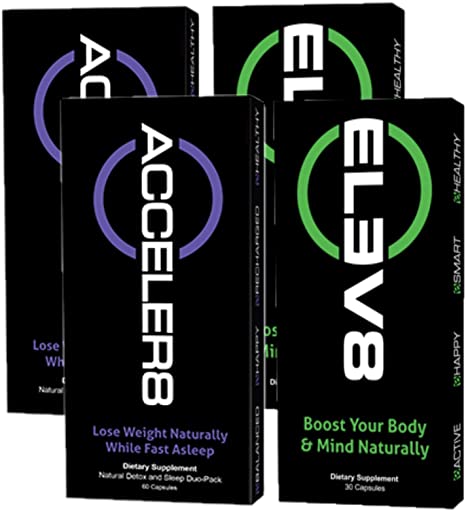 2 Month Supply - Bepic Acceler8 & Elev8 Combo Pack  - Shipping & Tax Included!