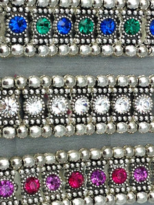 ABecca's Fashion Swarovski Crystal Stretch Bracelet - Clear