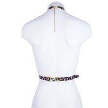 Load image into Gallery viewer, Women Sexy Body Chain X shape Nipple Cover Reusable Breast Protector Silicone Nipple Pasties With Bondage Choker Sex Games Toys
