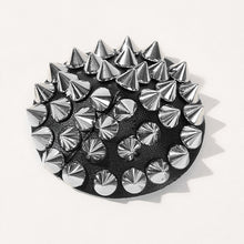 Load image into Gallery viewer, 1Pair Rivet Nipple Cover Reusable Self Adhesive Round Shape Bra Nipple Pasties Women Chain Edge Tassel Breast Protector Stickers
