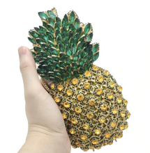 Load image into Gallery viewer, Luxury Pineapple Rhinestone Evening Clutch
