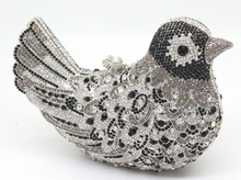 Load image into Gallery viewer, Rhinestone Bird Cocktail Evening Clutch (Several Colors)
