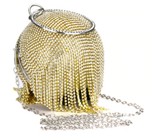 Load image into Gallery viewer, Rhinestone Ball Cocktail Evening Clutch (Several Colors)
