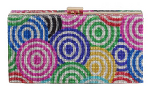 Load image into Gallery viewer, Colorful Rhinestone Evening Clutch
