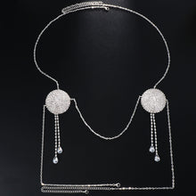 Load image into Gallery viewer, Sexy Metal Chain Nipple Cover W/Choker Reusable Nipples Bondage Collar Body Chain Sex Games Toys For Women Intimates Accessories
