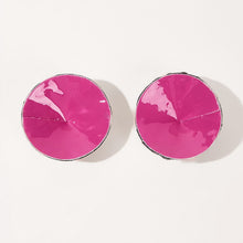 Load image into Gallery viewer, 1Pair Rivet Nipple Cover Reusable Self Adhesive Round Shape Bra Nipple Pasties Women Chain Edge Tassel Breast Protector Stickers
