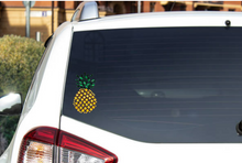Load image into Gallery viewer, Set of 2 Rhinestone Pineapple Decals

