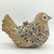 Load image into Gallery viewer, Rhinestone Bird Cocktail Evening Clutch (Several Colors)
